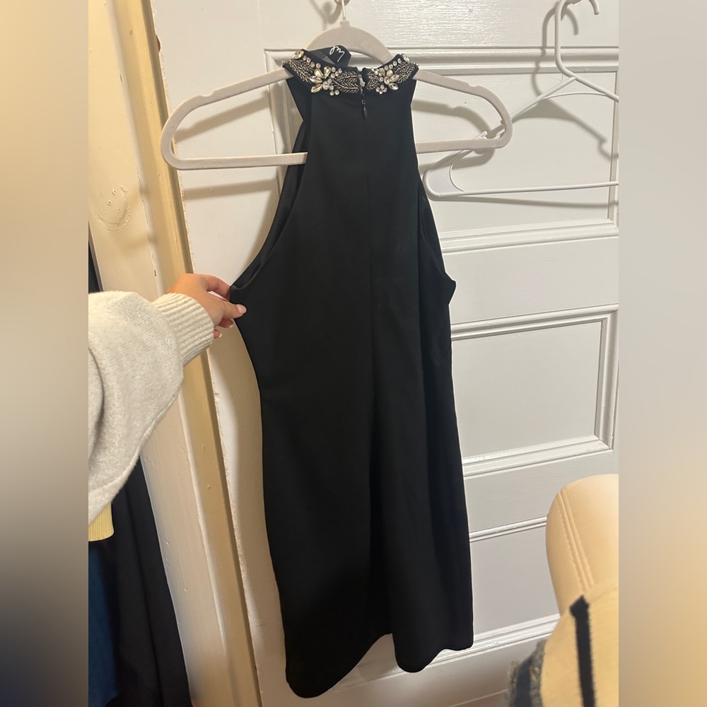 Lulus Alluring Evening Black Beaded Bodycon Dress - Picture 4 of 4